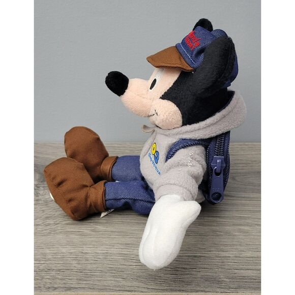 VTG 2003 Disneyland Resort Walt Disney Parks and Resorts Mickey Backpack Plush - Picture 2 of 15